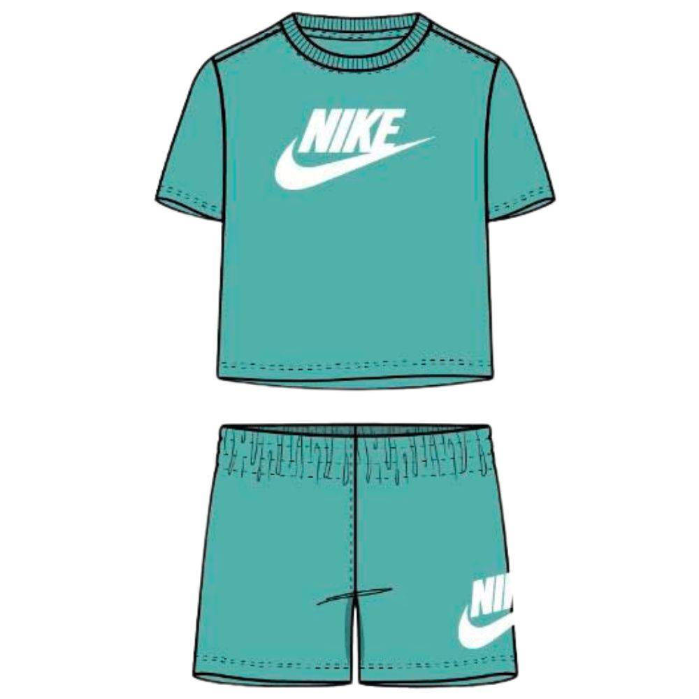 NIKE LITTLE KIDS CLUB TEE & SHORT SET
