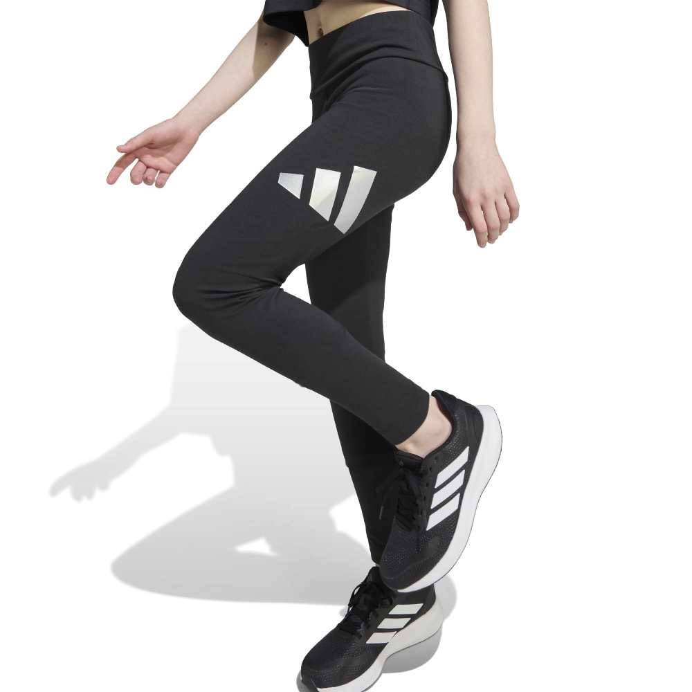 ADIDAS GIRLS EVERYDAY GLAM COTTON LEGGINGS