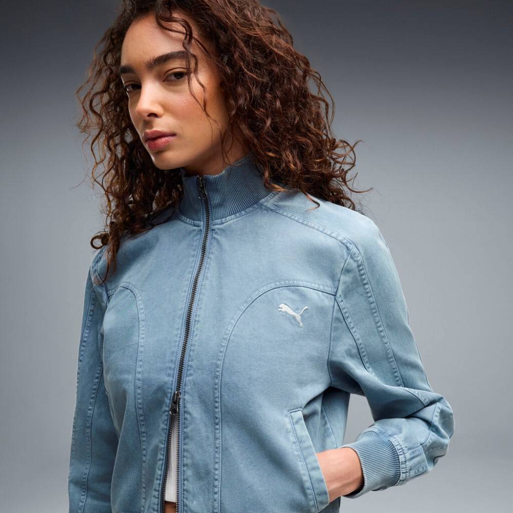 PUMA FUTURE.PUMA.ARCHIVE WASHED TWILL SHORT JACKET