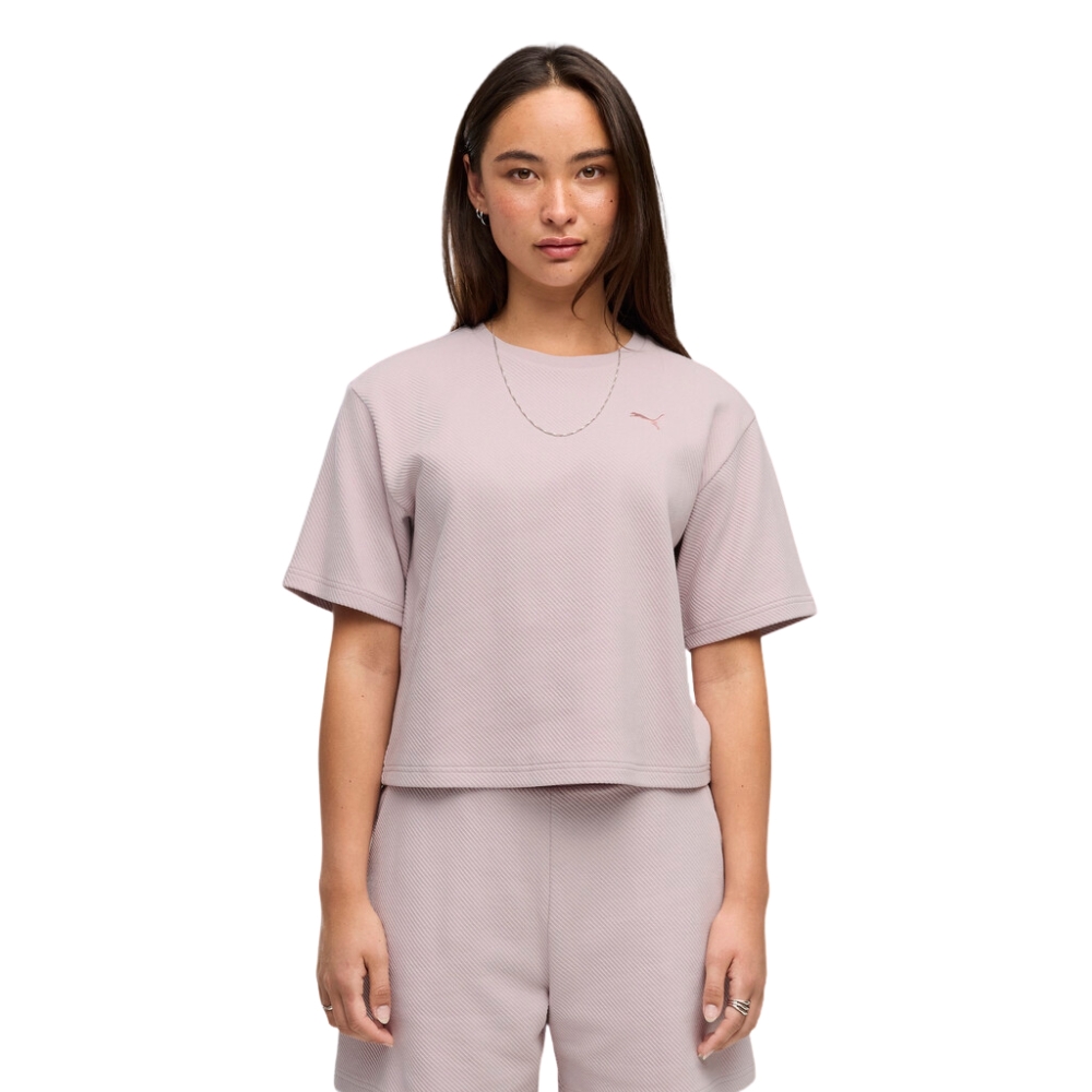 PUMA ESS ELEVATED RELAXED TEE