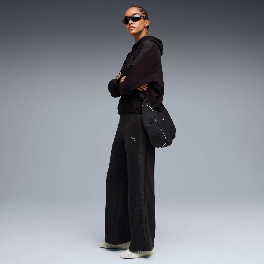 PUMA HER COMFORT HIGH-WAIST WIDE LEG PANTS TR