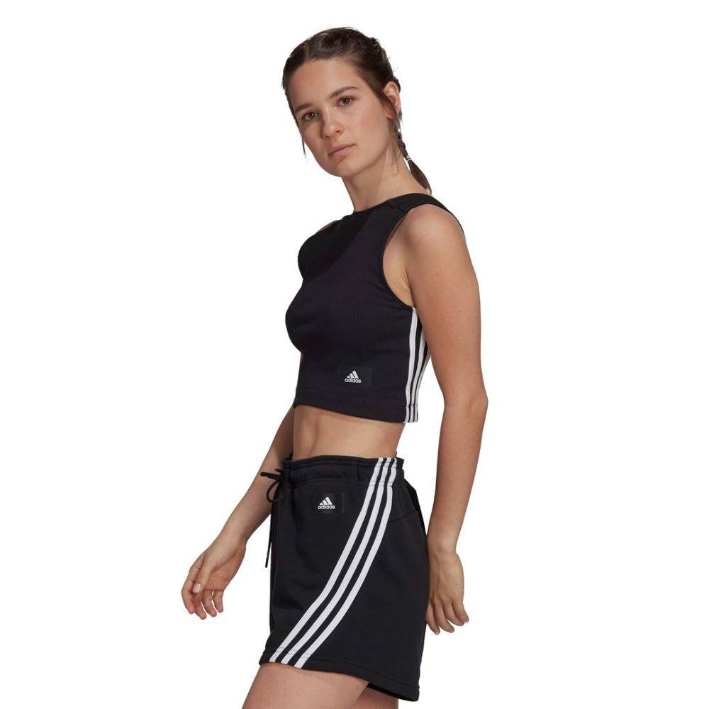 ADIDAS SPORTSWEAR CROPPED RIBBED TANK TOP