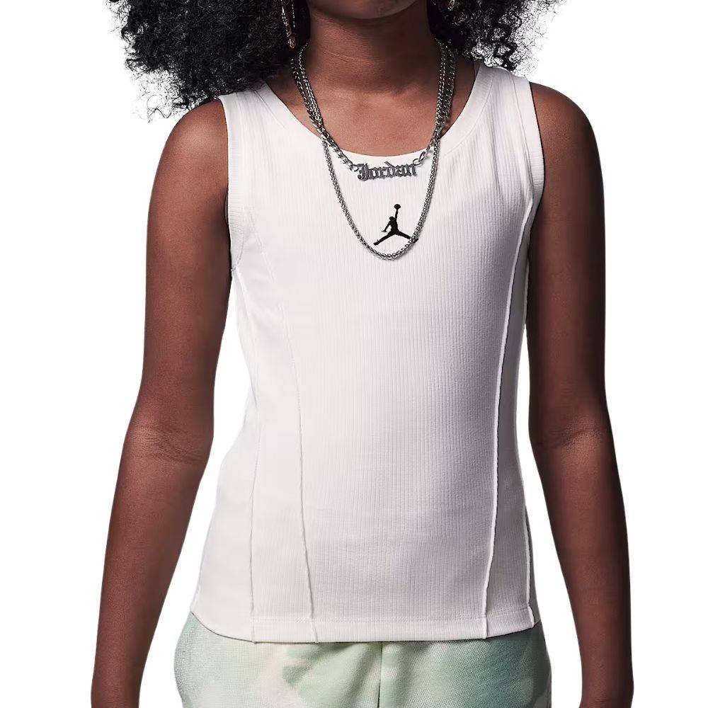 NIKE JORDAN GIRLS JM TRAINING CAMP PINTUCK TANK