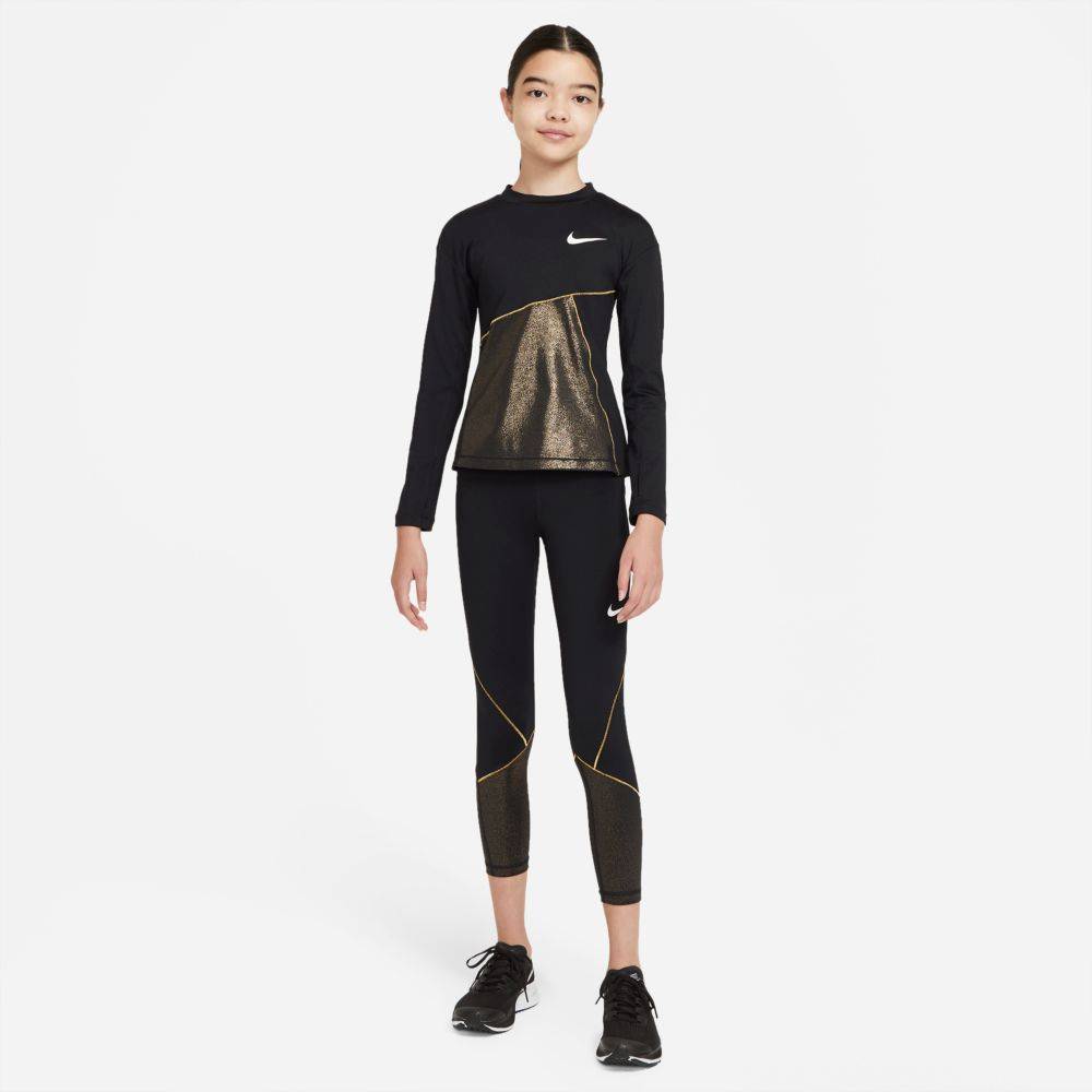 NIKE GIRLS PRO WARM LS TOP