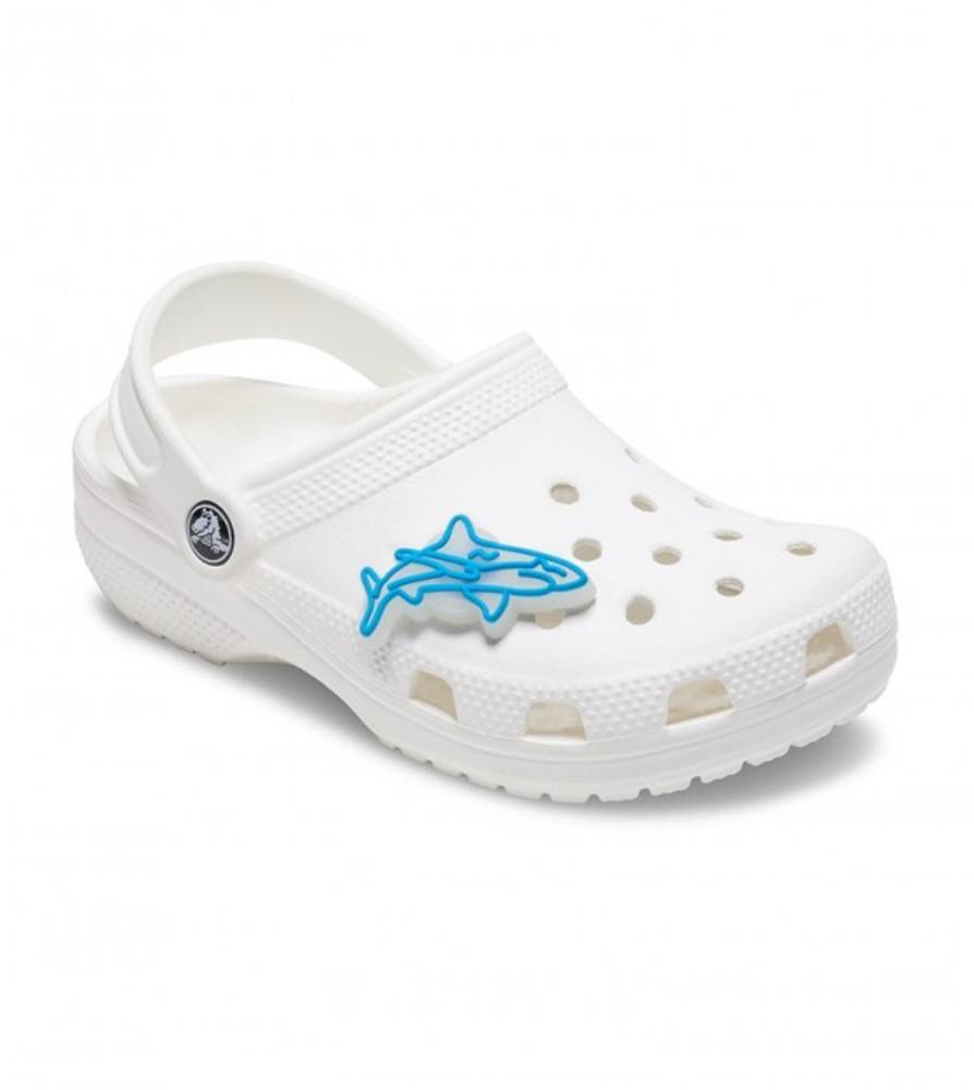 CROCS LIGHTS UP SHARK JIBBITZ