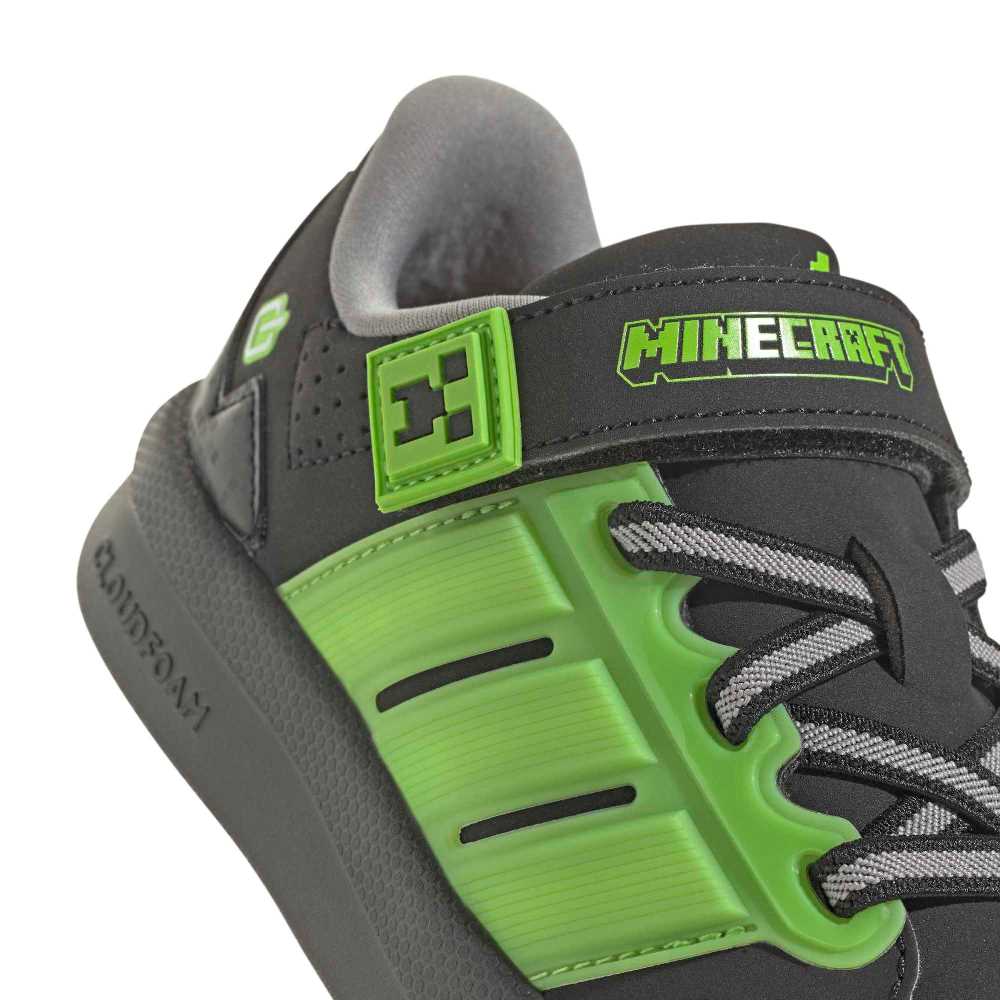 ADIDAS KIDS MINECRAFT LIGHTORAMA COURT SHOES