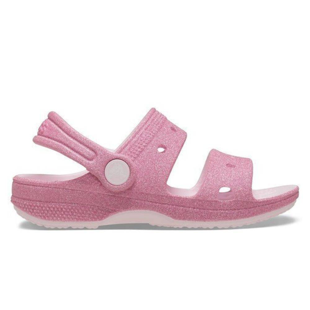 CROCS CLASSIC GLITTER TODDLERS SANDAL