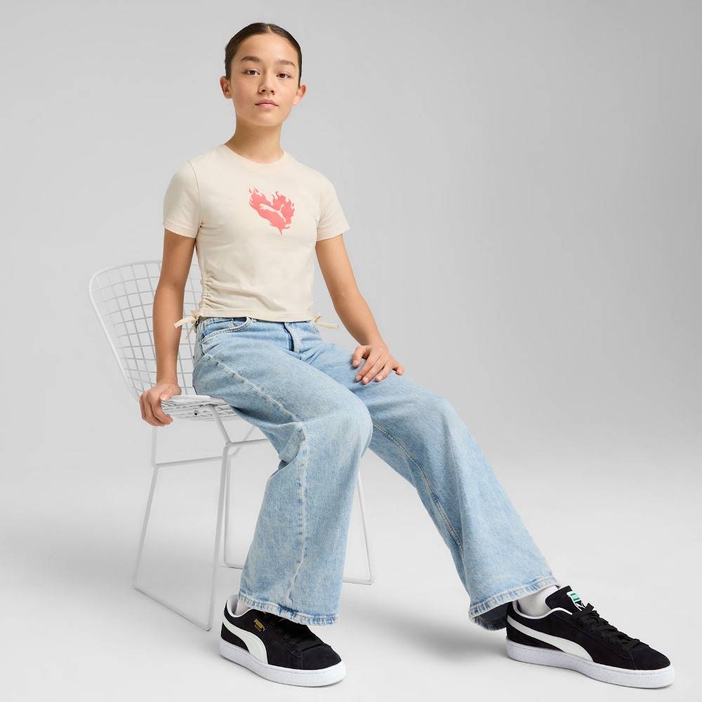 PUMA FLAMING LOVE KNOTTED TEE G
