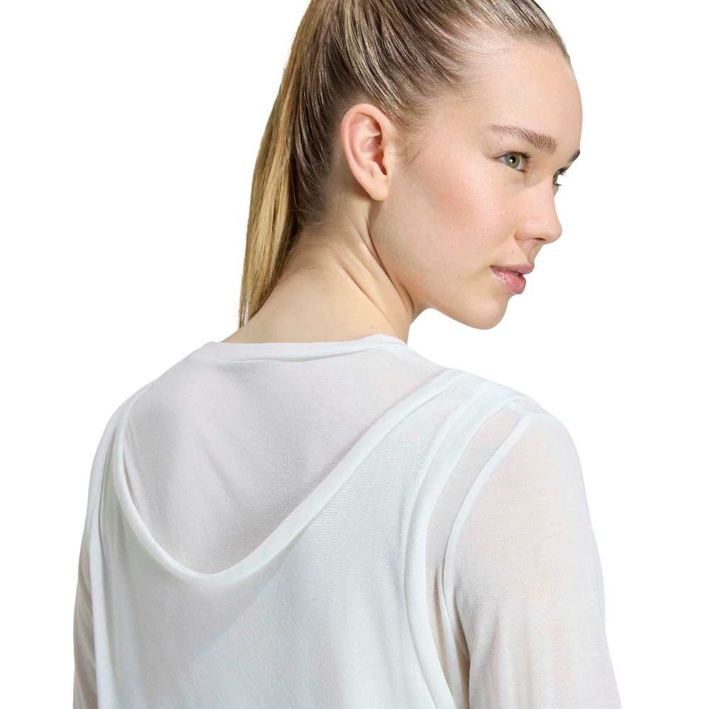 ADIDAS SOFT LUX SHEER LONG-SLEEVE