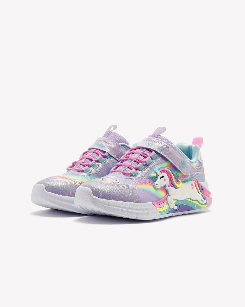 SKECHERS UNICORN CHASER - LIGHTS GIRLS SHOES