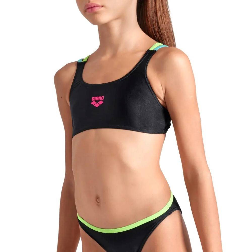 ARENA GIRL'S TWO PIECES SWIMSUIT SOLID