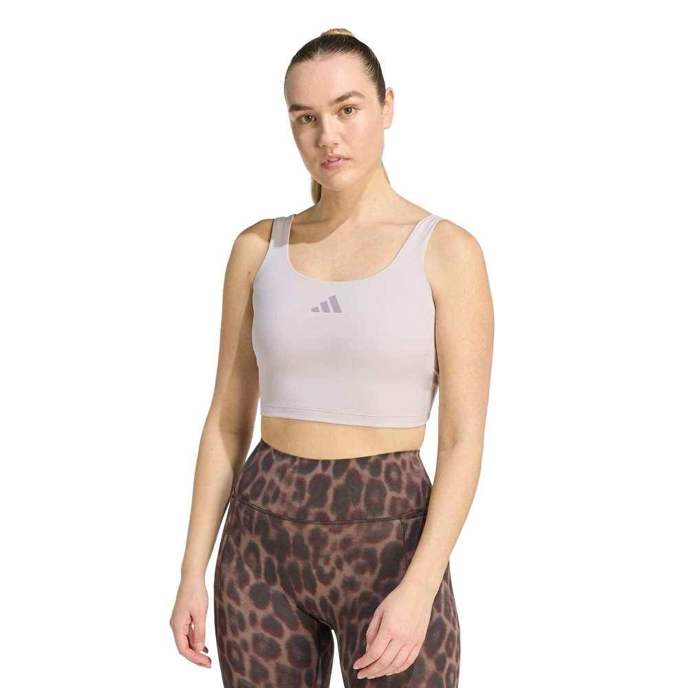 ADIDAS OPTIME WORKOUT TWIST LIGHT SUPPORT BRA TANK