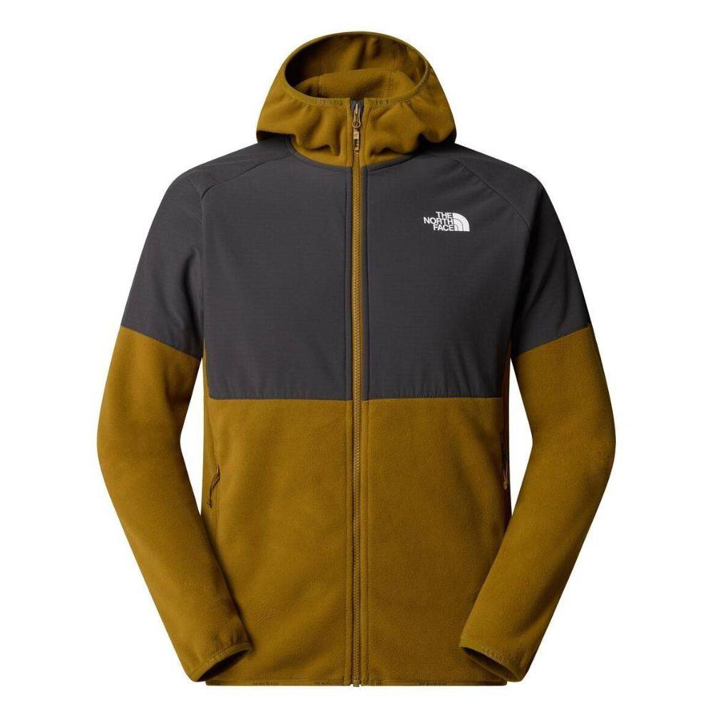 THE NORTH FACE MENS GLACIER HEAVYWEIGHT FLEECE FULL ZIP HOODIE