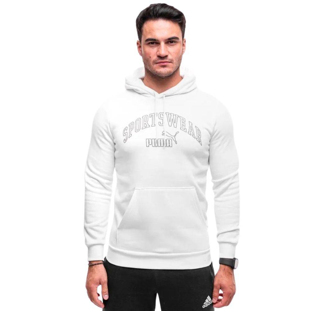 PUMA ESS+ LOGO LAB GRADIENT HOODIE FL