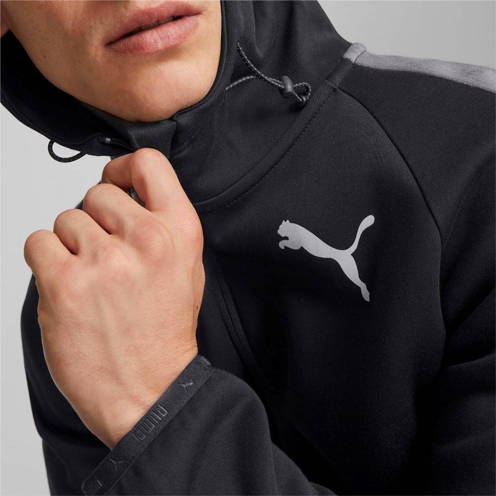 PUMA EVOSTRIPE FULL-ZIP HOODIE