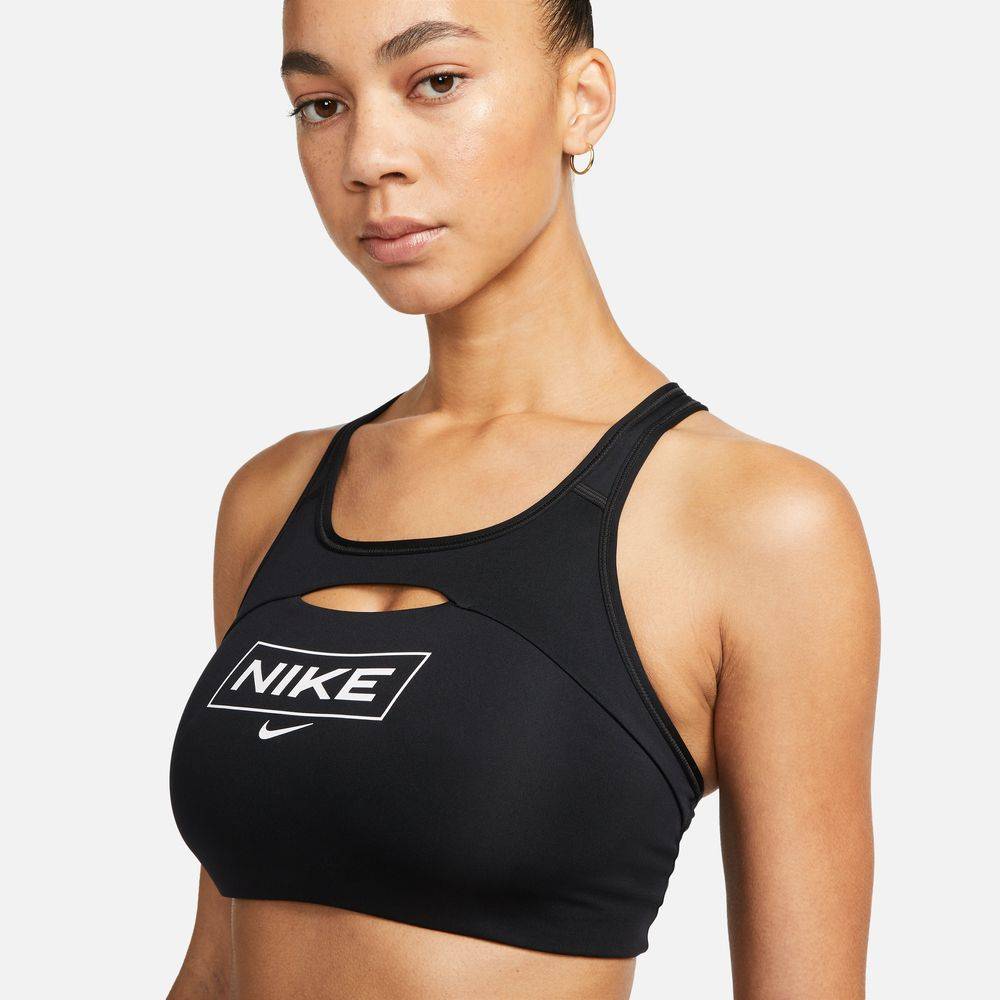 NIKE PTO SWOOSH MEDIUM-SUPPORT NON-PADDED BRA