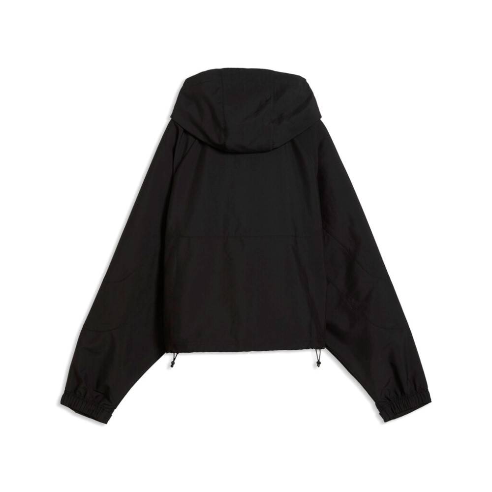 PUMA STREET GLAM OVERSIZED SHORT HOODED WOVEN JACKET