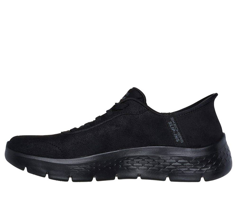 SKECHERS SLIP-INS: GO WALK FLEX - SUEDE BUNGEE