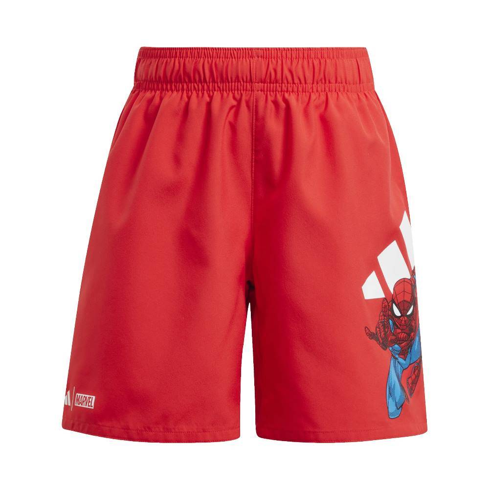 ADIDAS LITTLE KIDS MARVEL SPIDER-MAN SWIM SHORTS 5 INCH