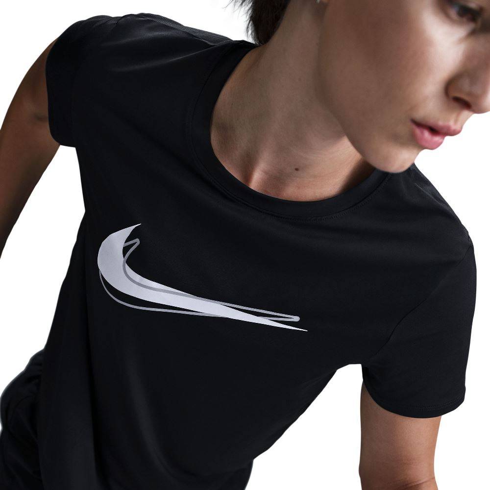 NIKE ONE SWOOSH HYBRID DRI-FIT RUNNING TOP