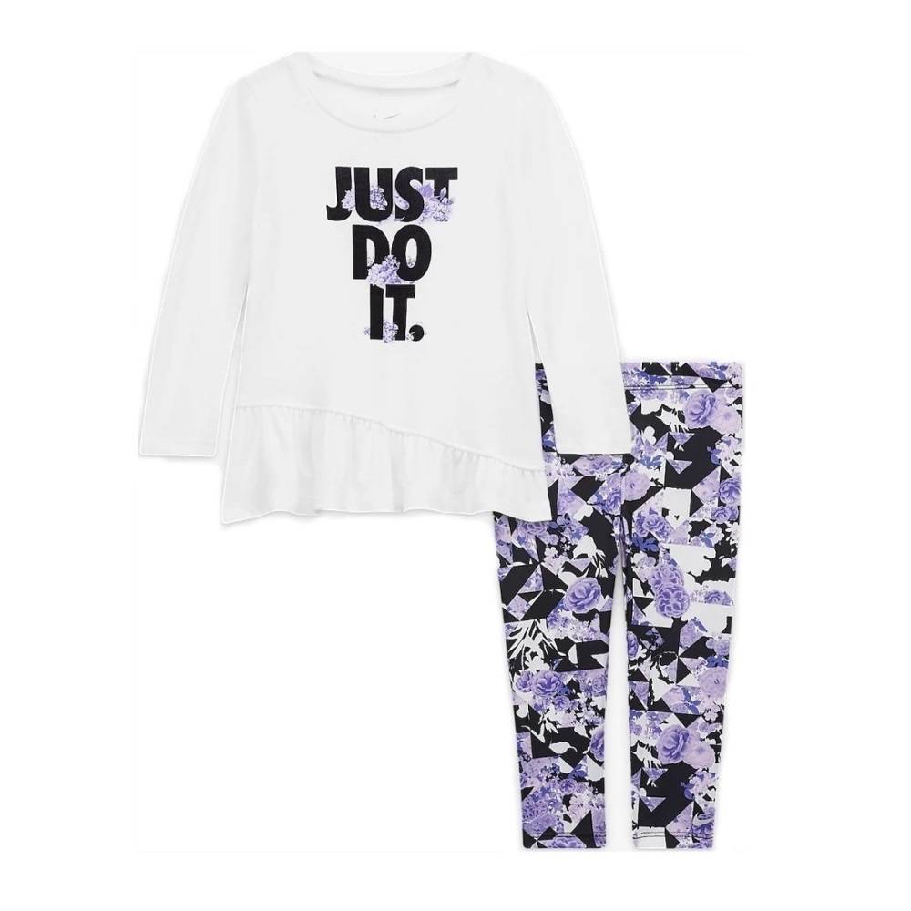 NIKE INFANT GIRLS TOKYO FLORAL LEGGING SET