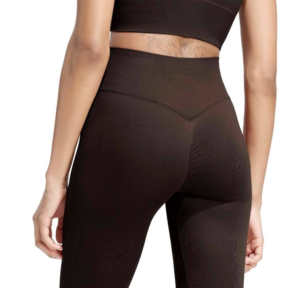 ADIDAS WORKOUT ESSENTIALS KNIT SCRUNCH FULL LENGTH LEGGINGS