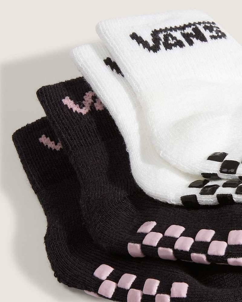 VANS INFANT CLASSIC CREW SOCKS 2-PACK