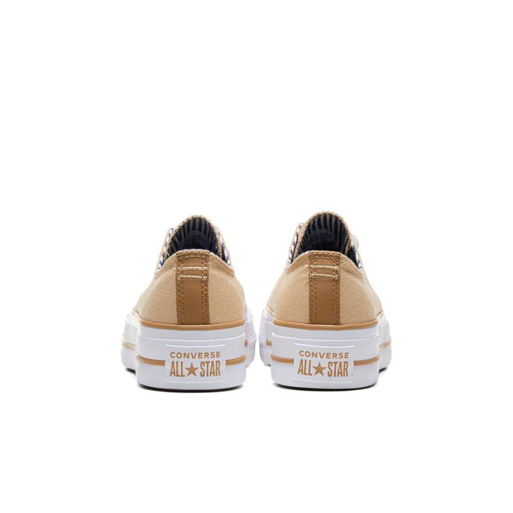 CONVERSE ALL STAR LIFT PLATFORM HERRINGBONE STRIPE