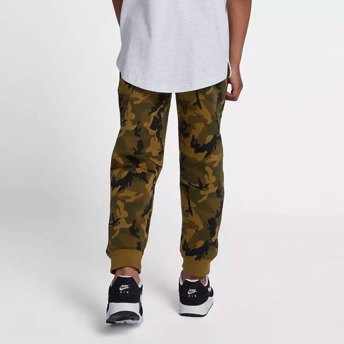 NIKE BOYS SPORTSWEAR FLEECE CAMO PANT