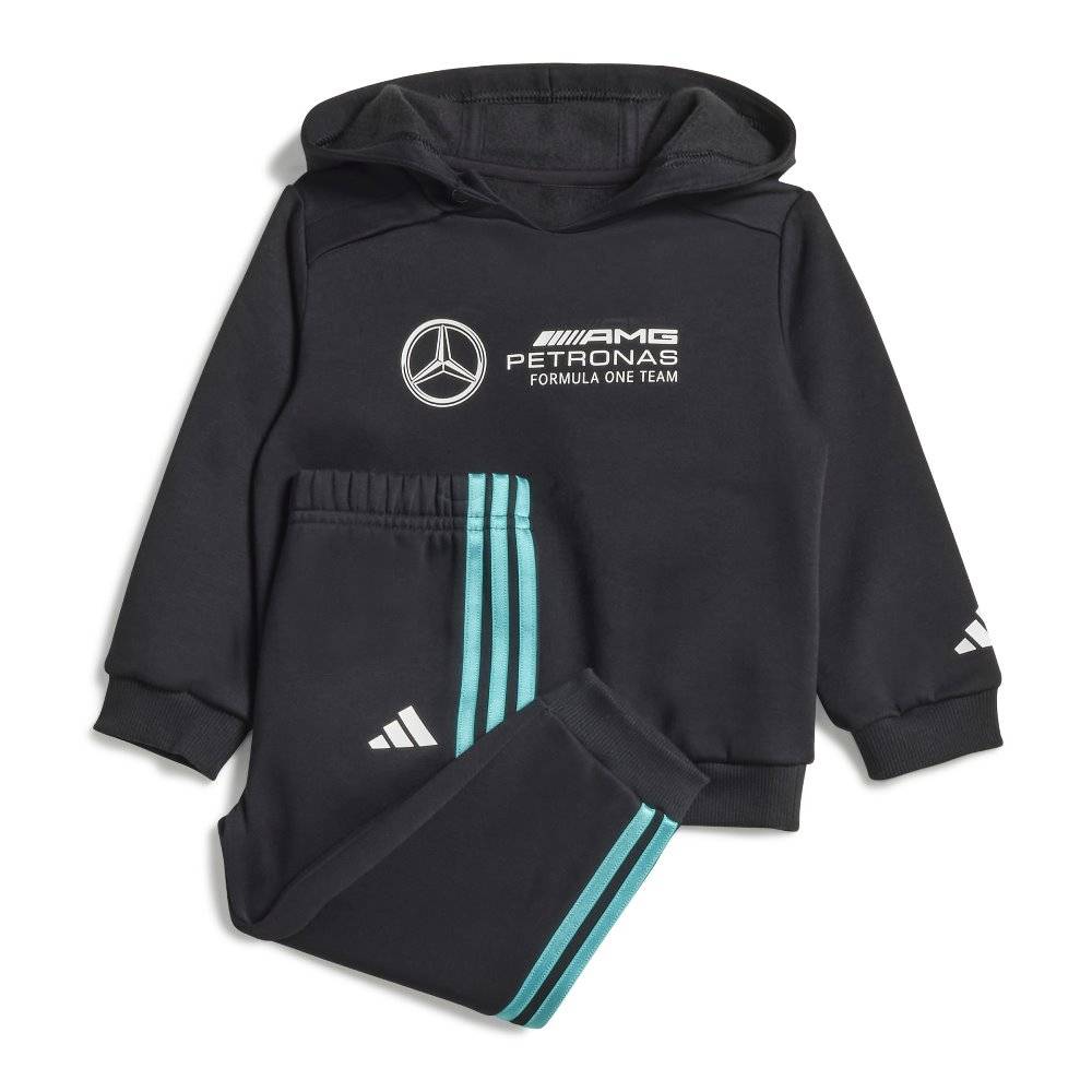 ADIDAS INFANT MERCEDES - AMG PETRONAS FORMULA ONE TEAM DNA JOGGER LONG SLEEVE