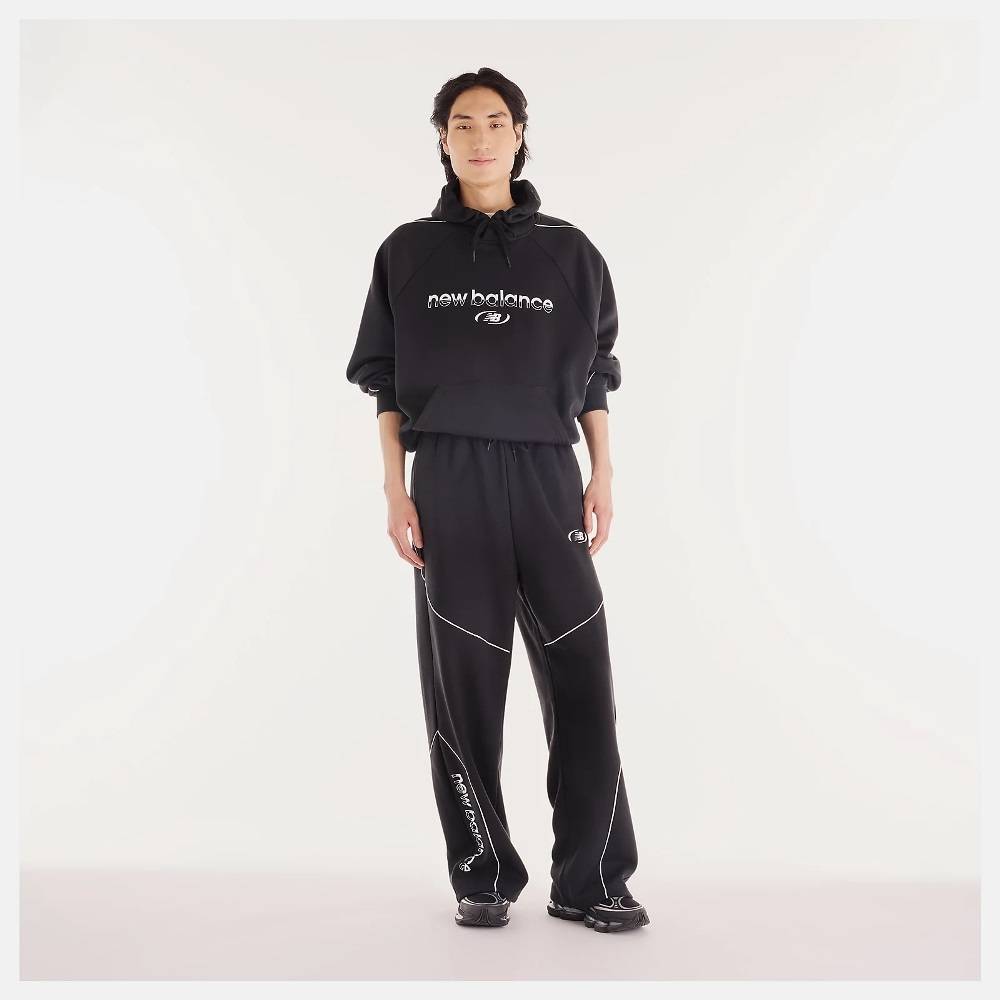 NEW BALANCE TRACKSIDE FLEECE HOODIE
