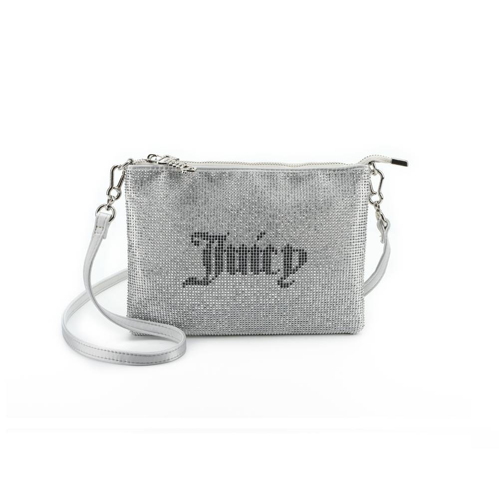 JUICY COUTURE MIA SEQUIN FLAT POUCH