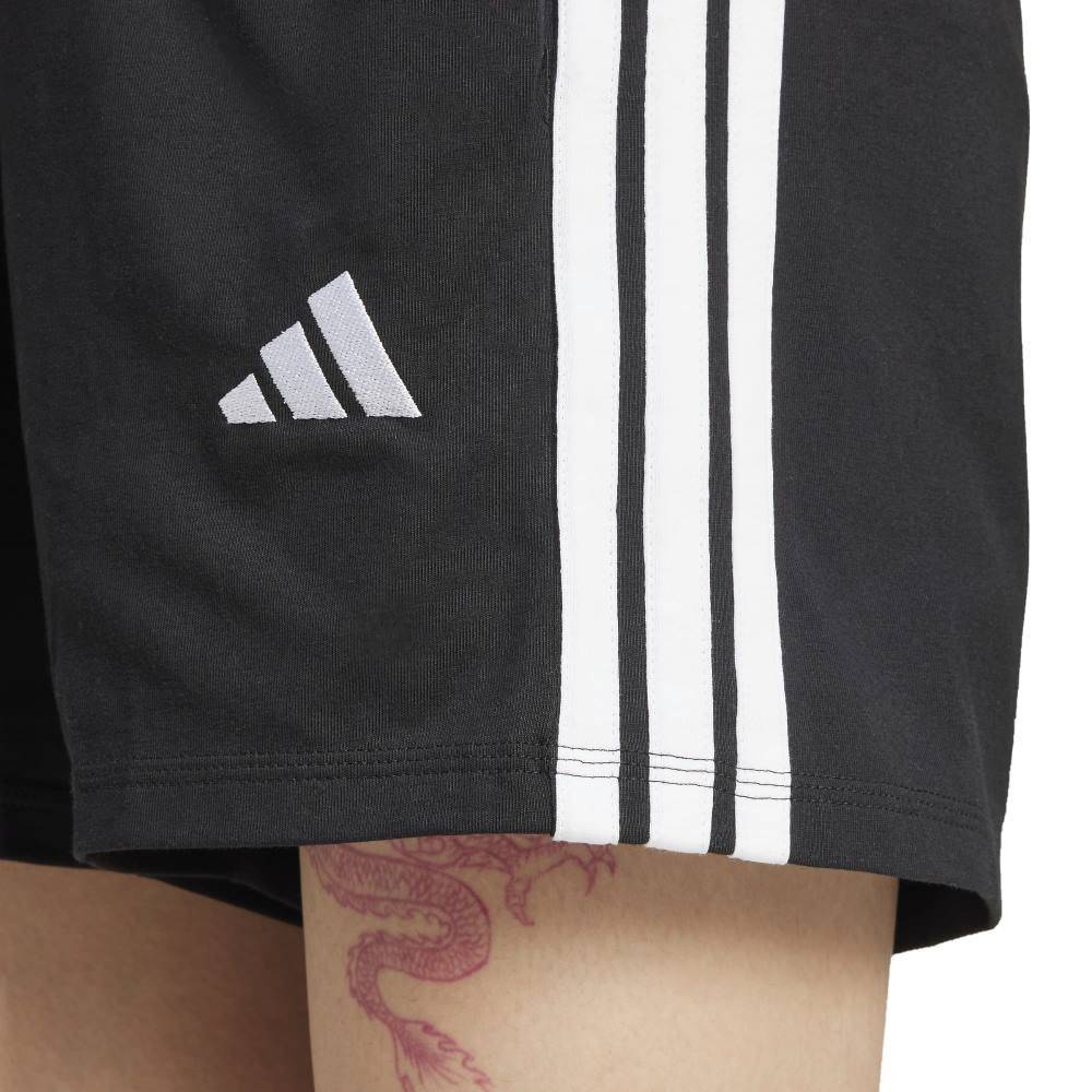 ADIDAS ESSENTIALS 3-STRIPES COTTON SHORTS