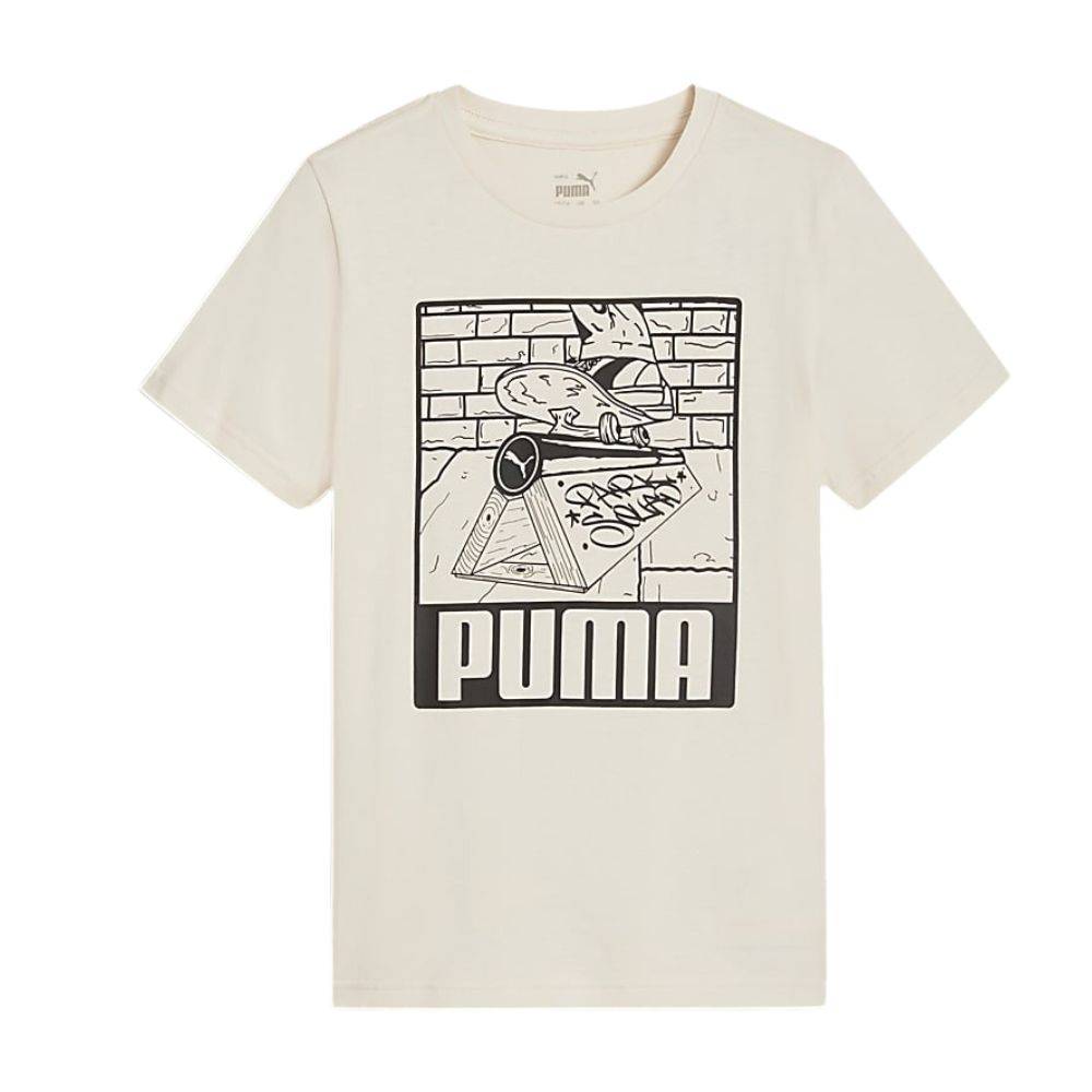 PUMA ESS+ MID 90S GRAPHIC TEE B