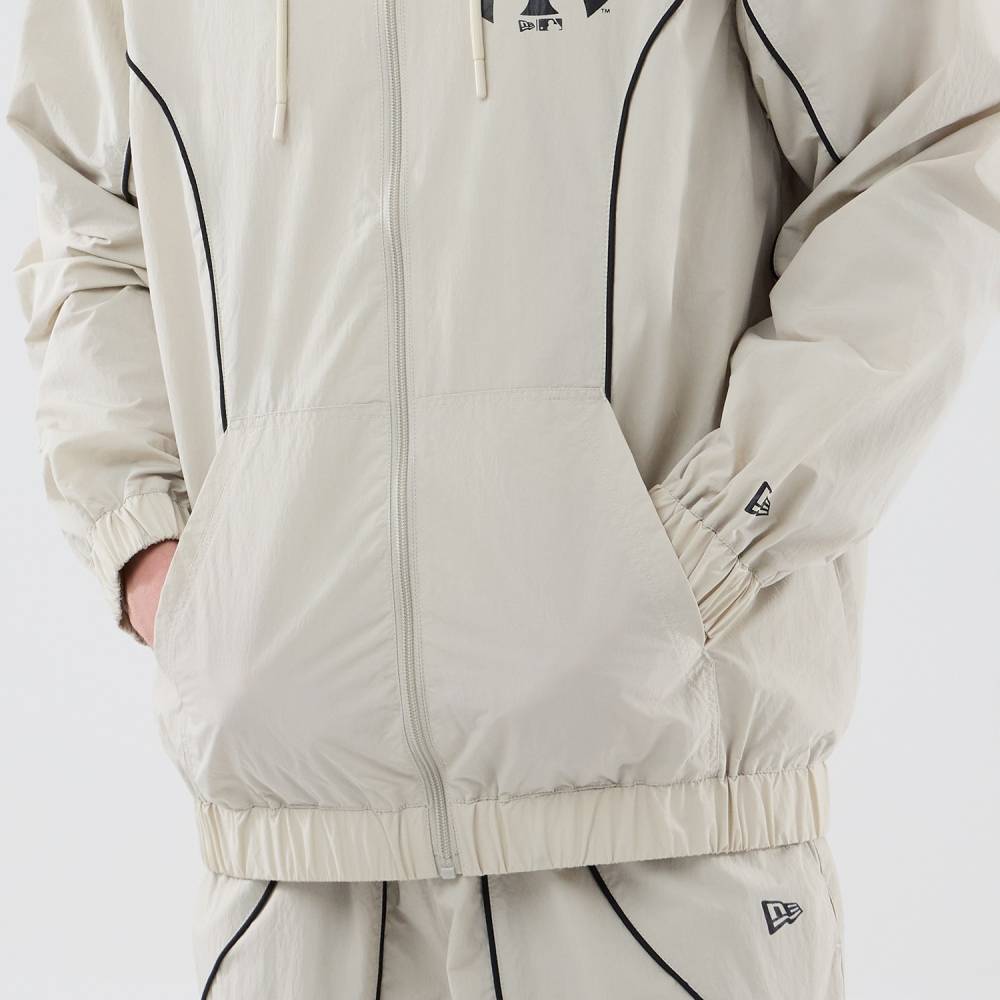 NEW ERA MLB PIPING TRACK JACKET NEW YORK YANKEES