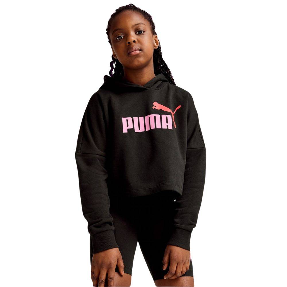 PUMA ESS LOGO CROPPED HOODIE G