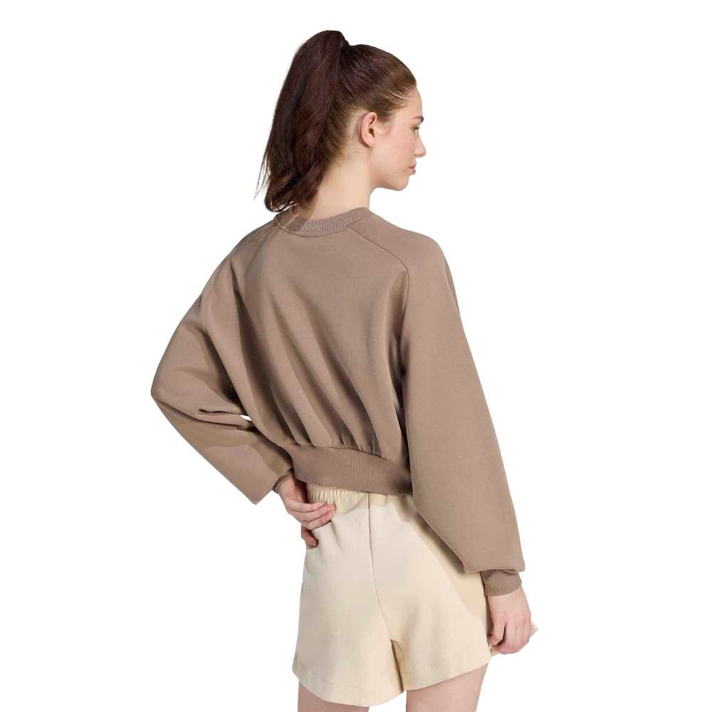 ADIDAS SOFT LUX CREW SWEATSHIRT