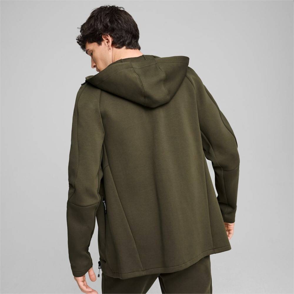 PUMA EVOSTRIPE FULL-ZIP HOODIE DK