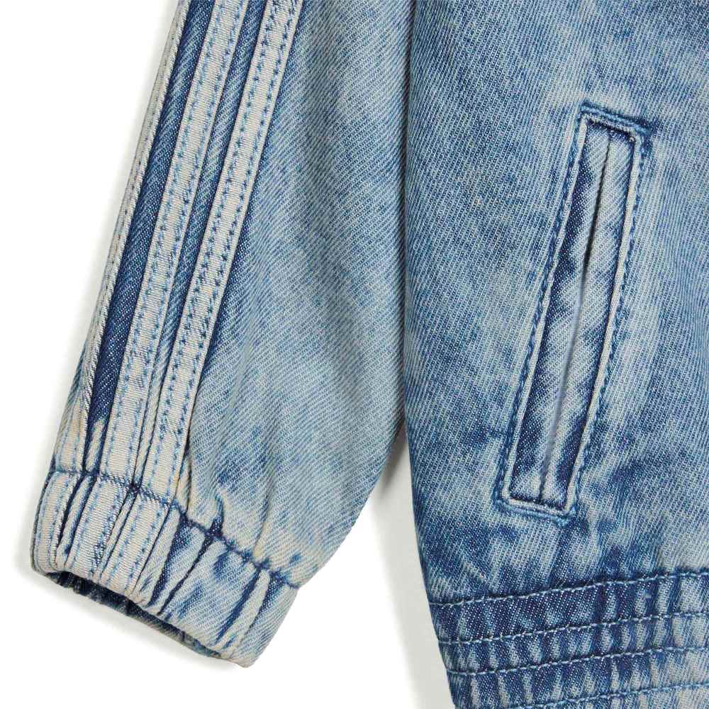 ADIDAS ORIGINALS INFANT FIREBIRD DENIM TRACK TOP