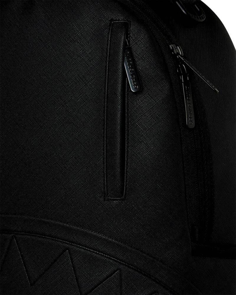 SPRAYGROUND BLACKED OUT EMBOSSED GOLD TOOTH DLXSV BACKPACK
